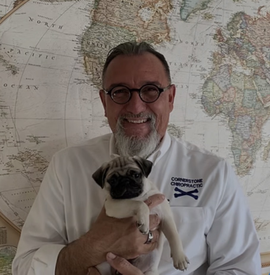 Dr. George with Lenny